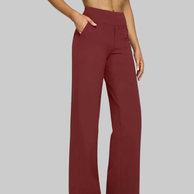 NOELIE – STRAIGHT LEG TROUSERS