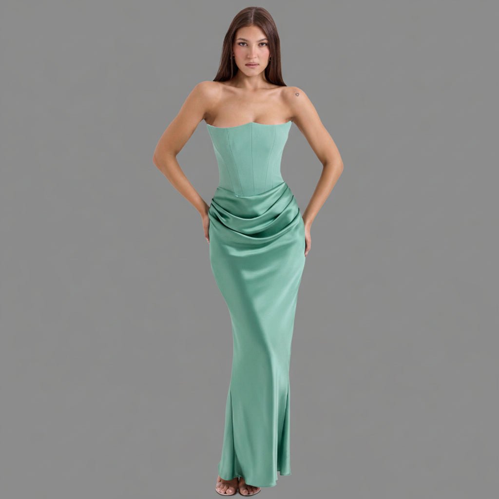 NOÉMIE – STRAPLESS MERMAID DRESS