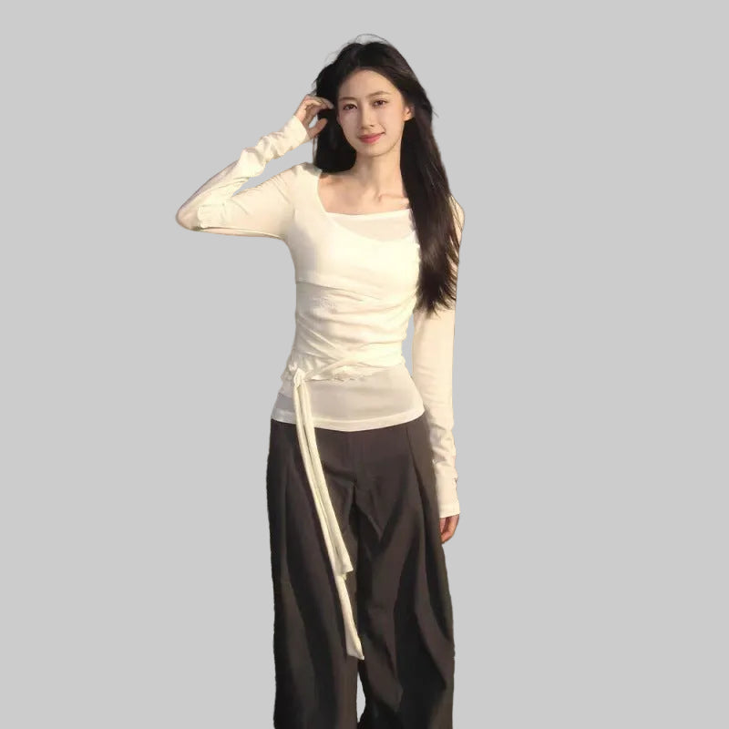 SERENA – IRREGULAR CUT ELEGANT TOP