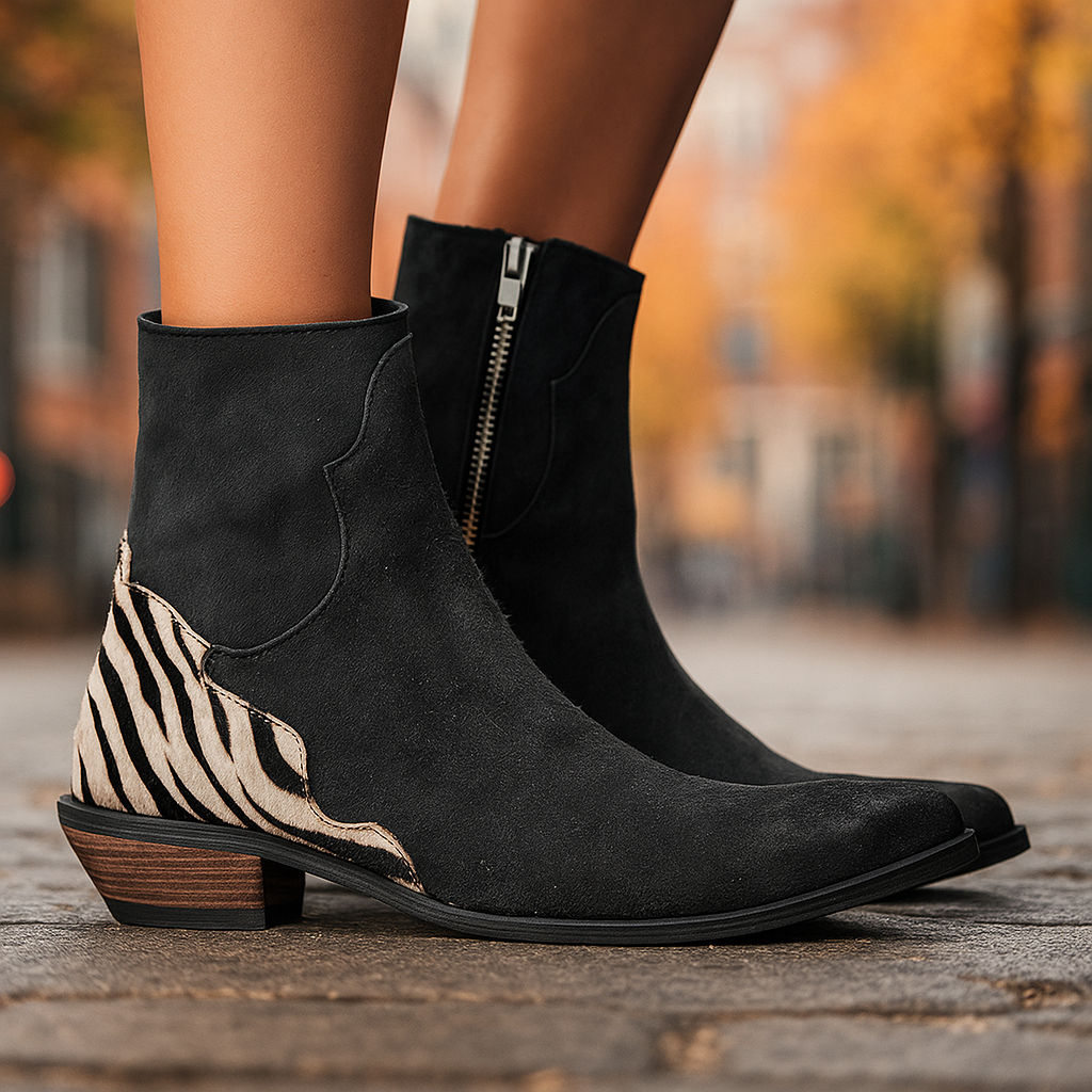 Bottines Sably En Suède