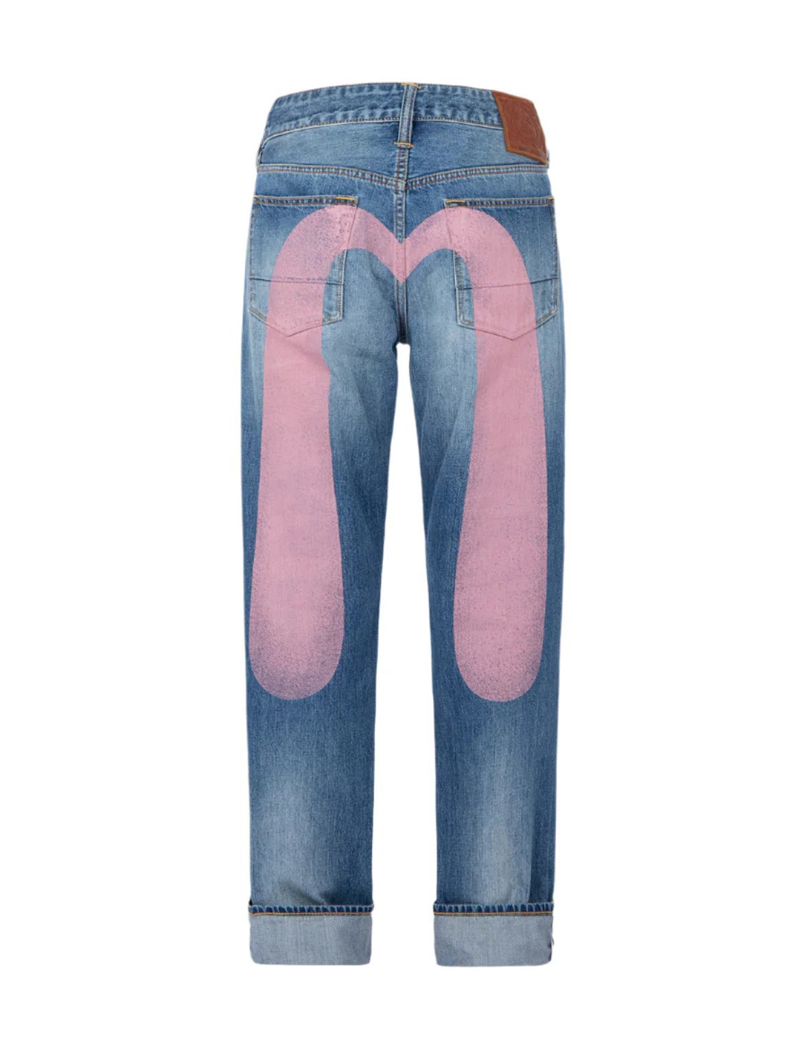 REMI – LETTER PRINT STRAIGHT-LEG PANTS
