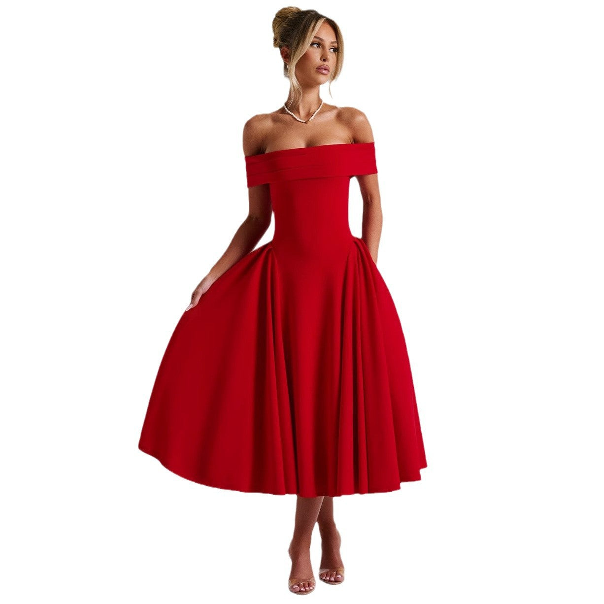 ISABELLE – SLIM FIT STRAPLESS DRESS