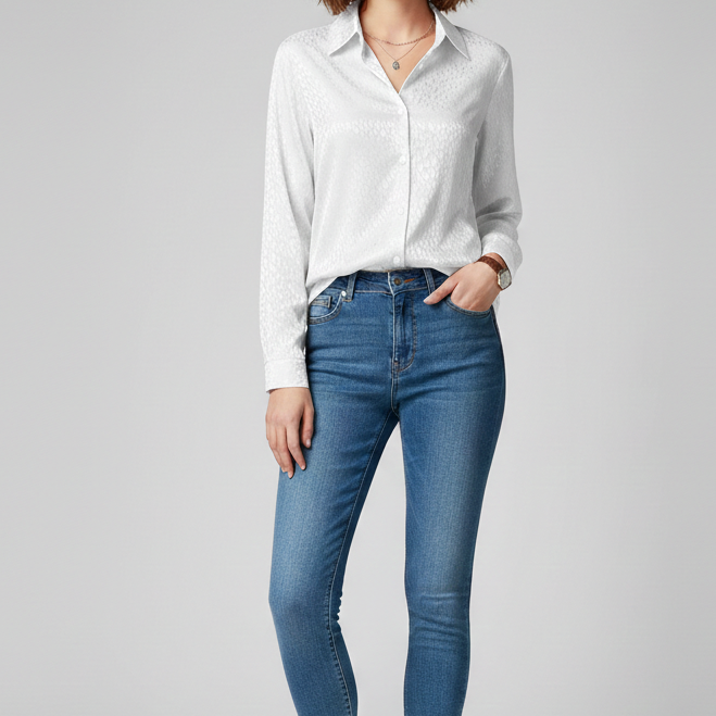 CORINNA – ELEGANT PATTERN SHIRT