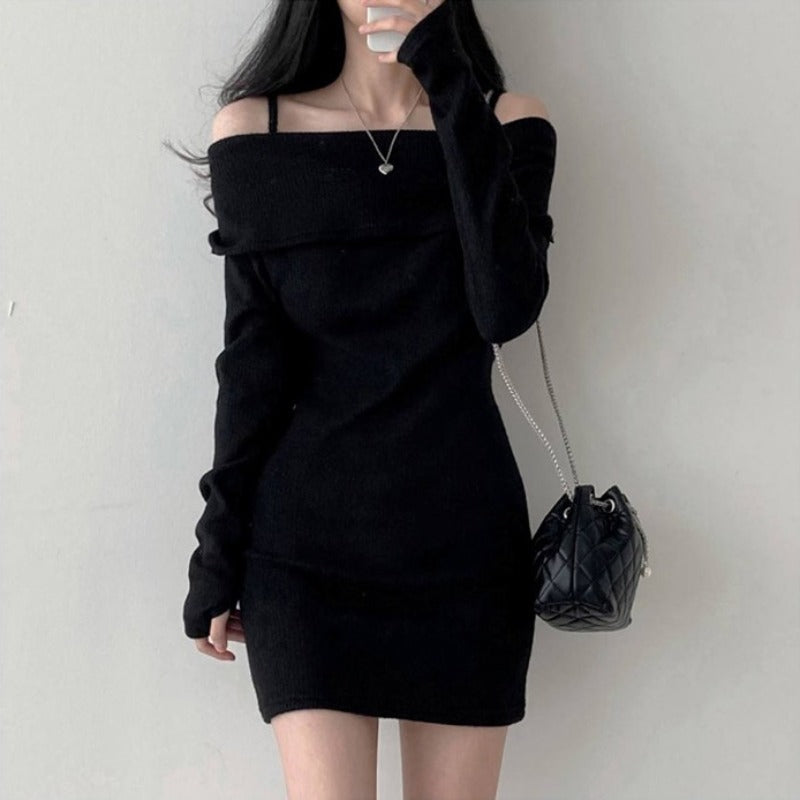 Lyra – Off-Shoulder Bodycon Dress