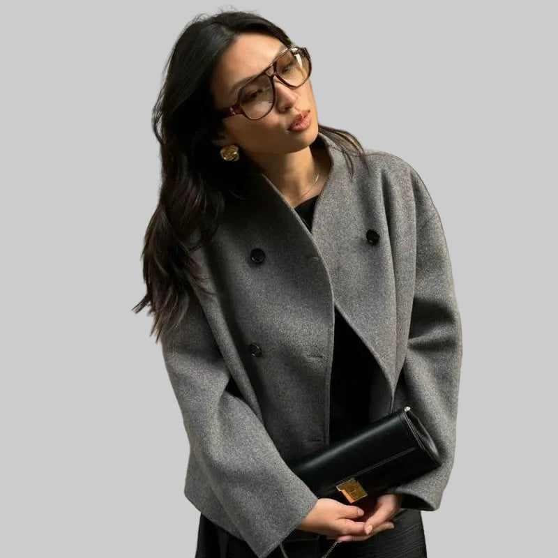 LYRA – LONG-SLEEVE SOLID COLOR JACKET