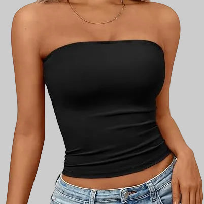 VERA – Women’s Strapless Slim-Fit Tank Top