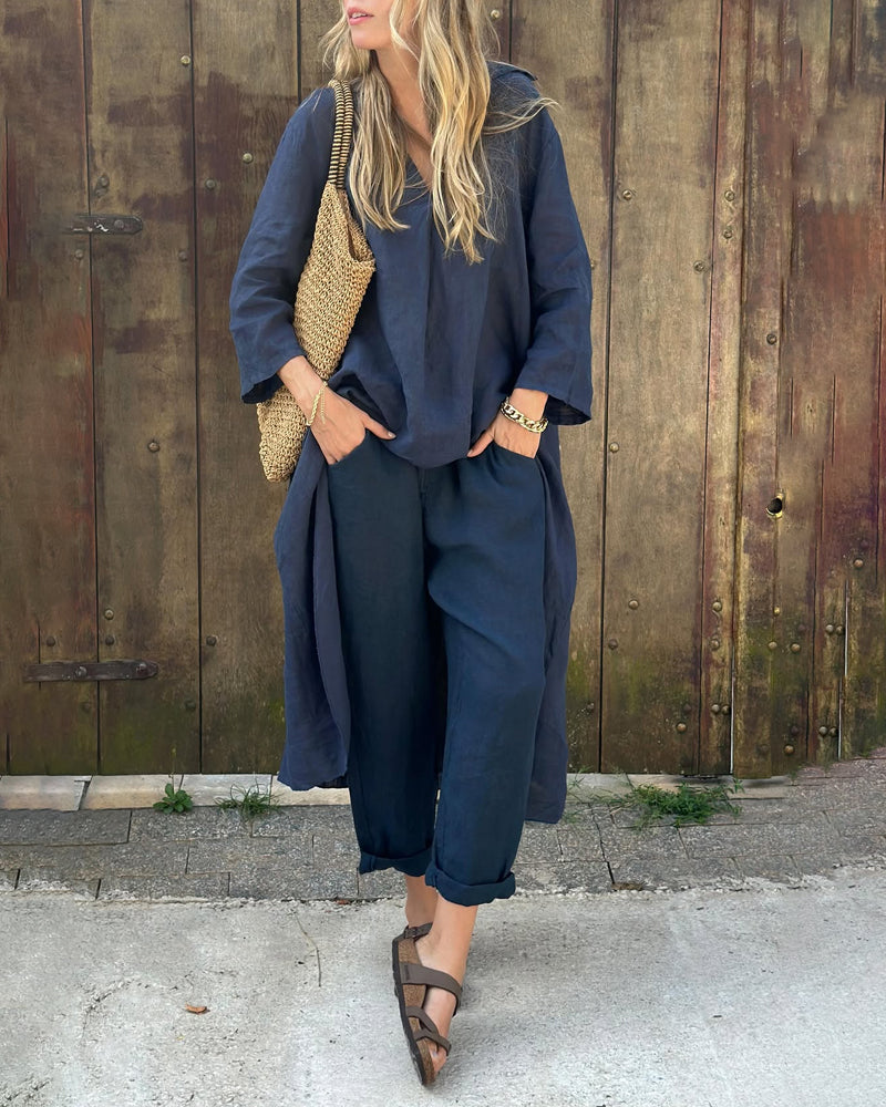 Ensemble Femme Deux Pièces Ample et Chic