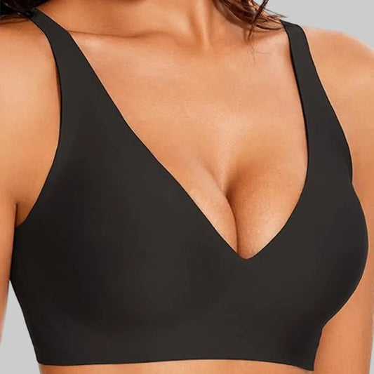 LUNA – Seamless Deep V Wire-Free Bra