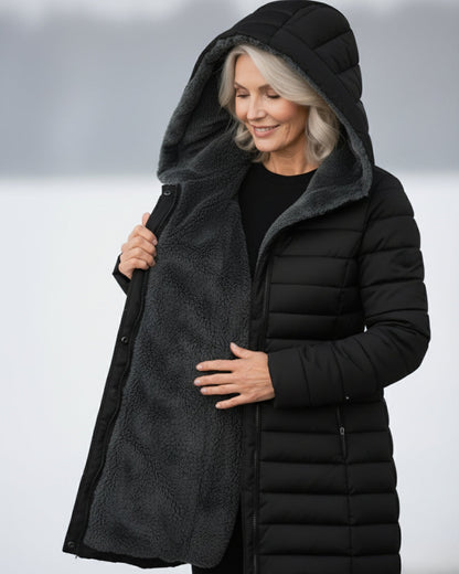 Manteau Maddy Matelassé Doublée En Polaire