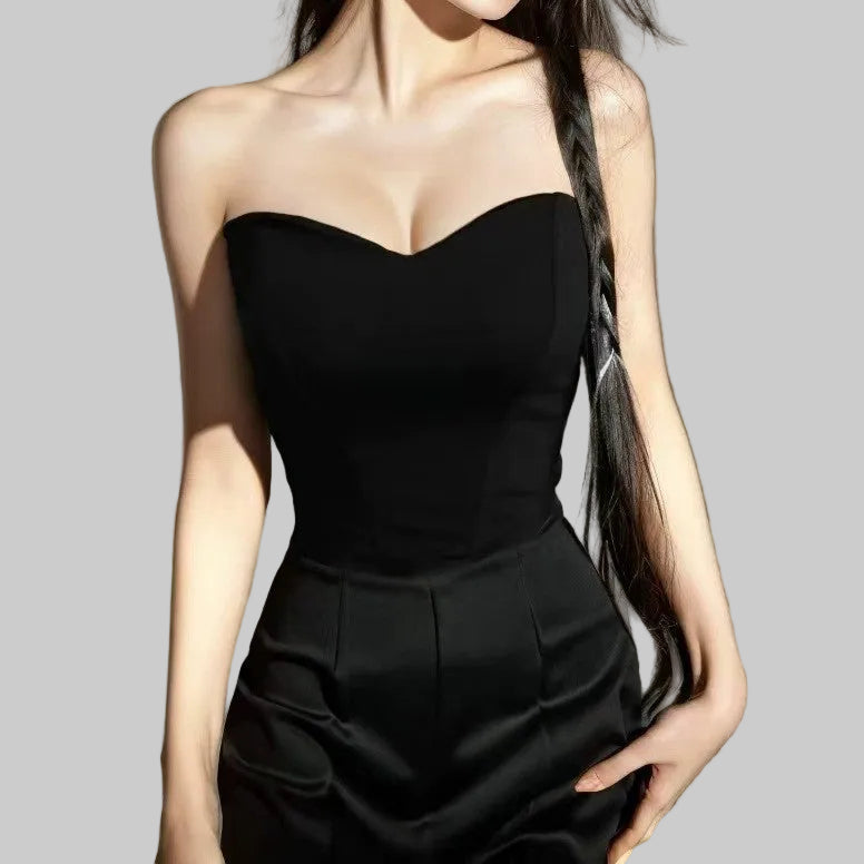 NOIRE – FISHBONE STRUCTURED CAMI TOP