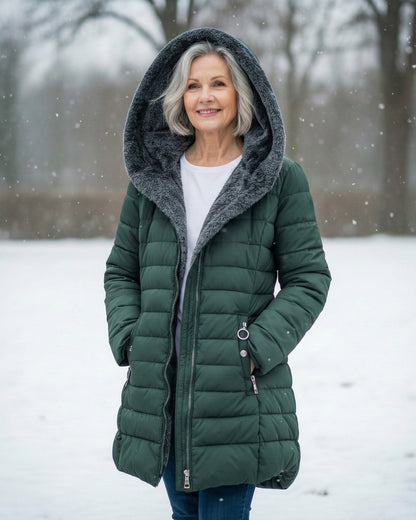 Manteau Maddy Matelassé Doublée En Polaire