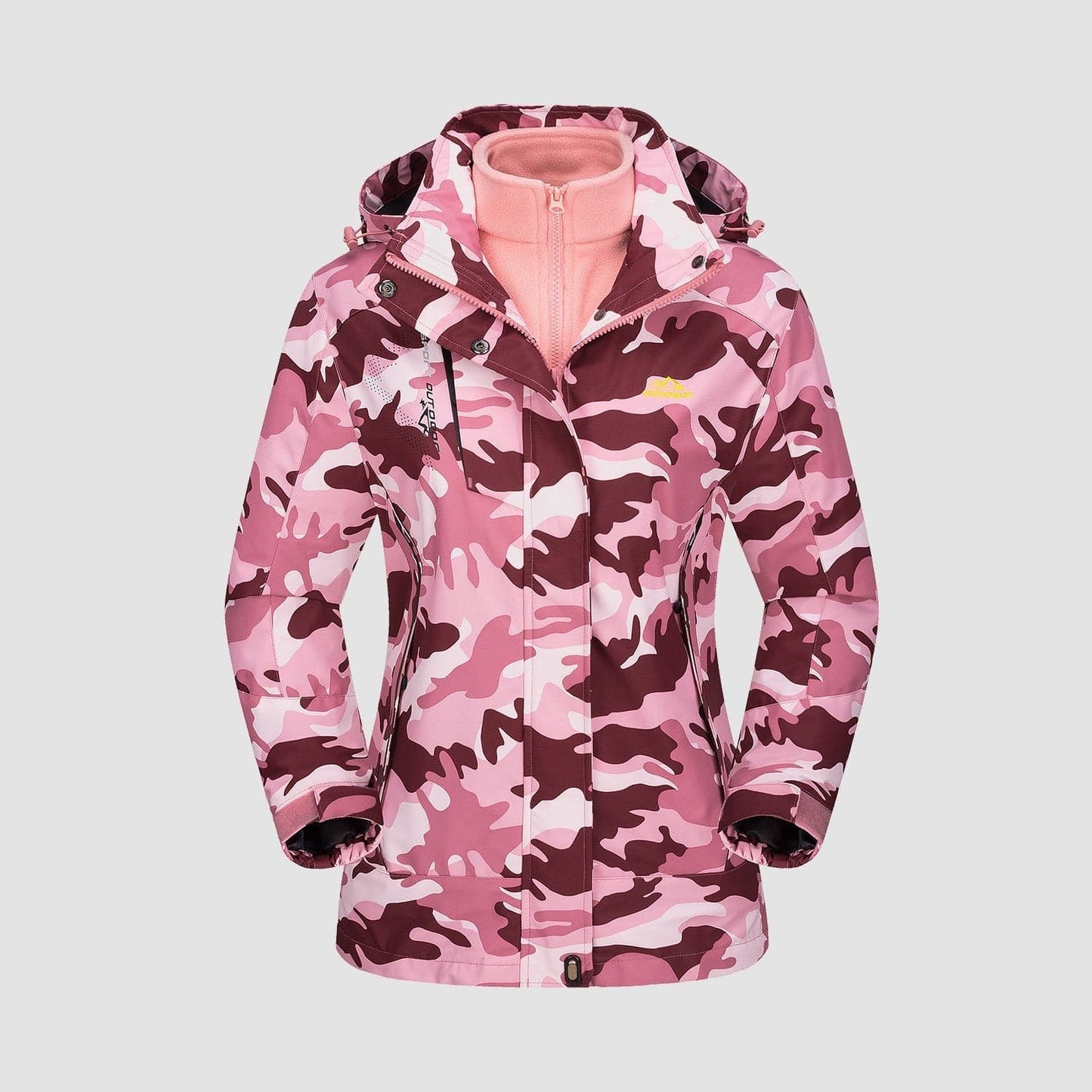 Manteau 3-en-1 Imperméable Avec Doublure En Polaire