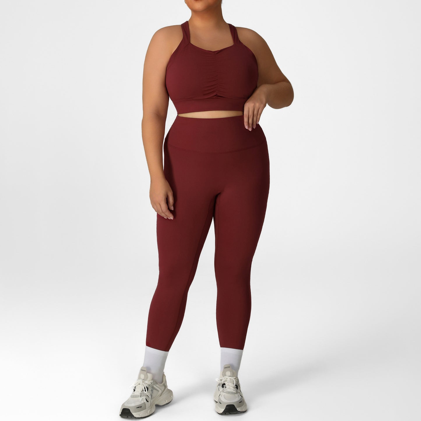 MAYA – PLUS-SIZE YOGA COORDINATE SET
