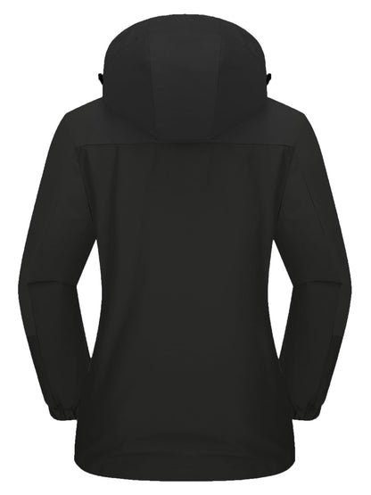 Manteau 3-en-1 Imperméable Avec Doublure En Polaire
