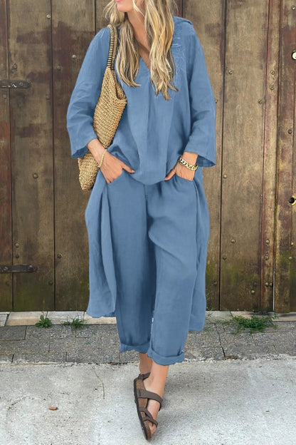 Ensemble Femme Deux Pièces Ample et Chic