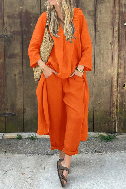 Ensemble Femme Deux Pièces Ample et Chic