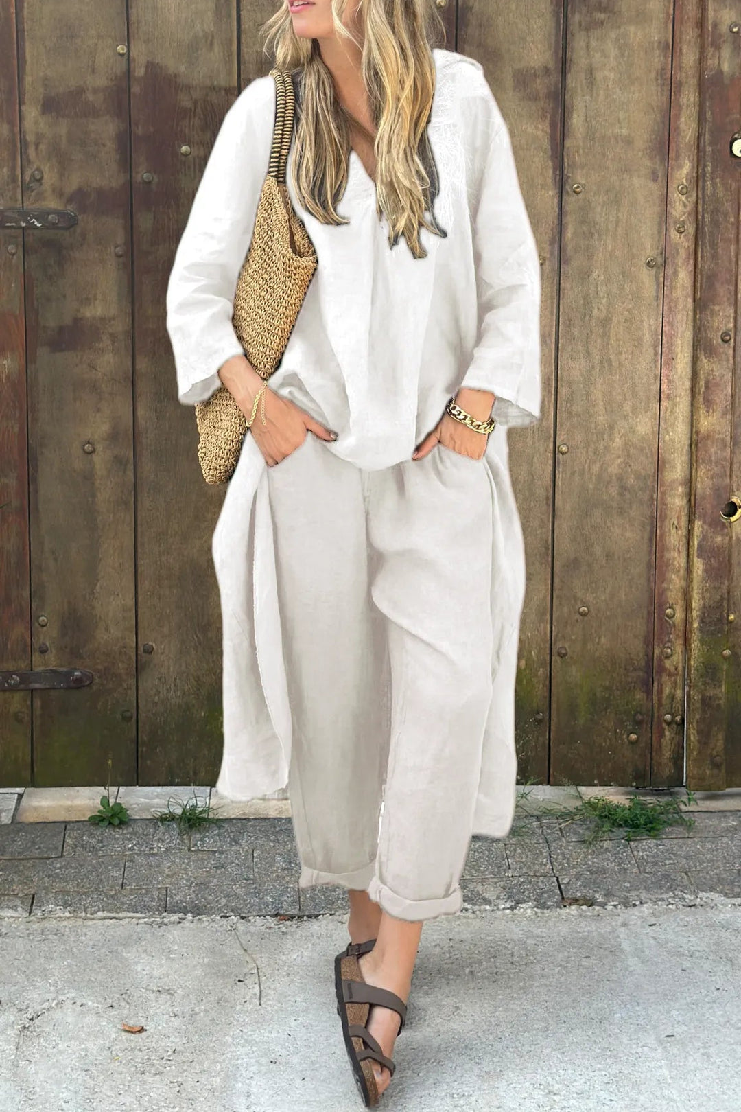 Ensemble Femme Deux Pièces Ample et Chic