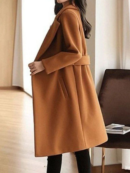 Manteau Ashley Long En Laine