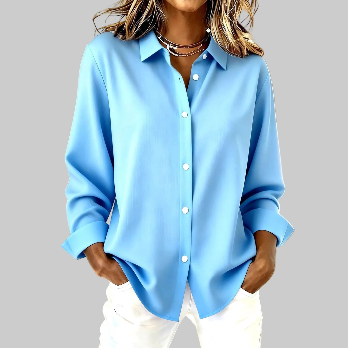 EMERY – PLAID BUTTON-UP SHIRT