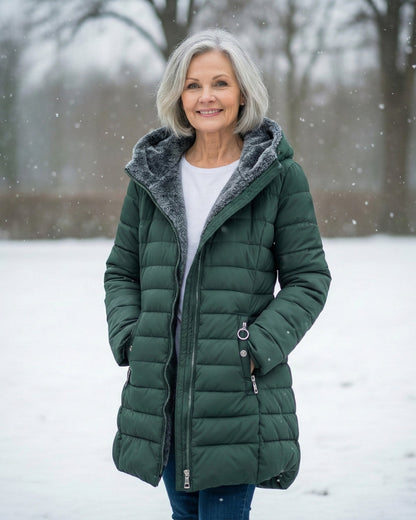 Manteau Maddy Matelassé Doublée En Polaire