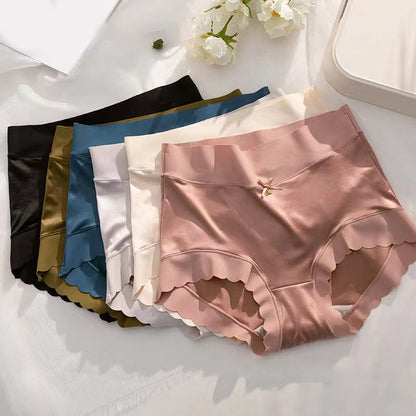 Culotte Confortable En Satin Sans Couture