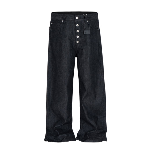 MARC – FLOOR-LENGTH RAW DENIM PANTS
