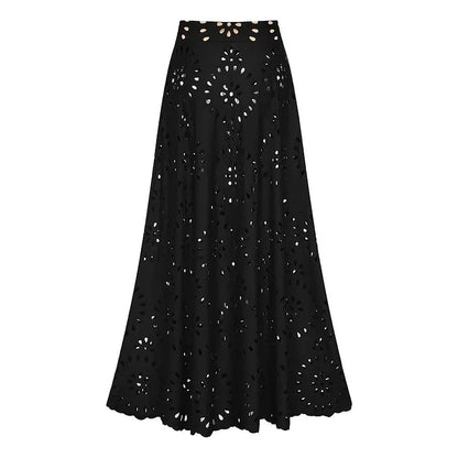 Ensemble Robe-Maillot Alice 2 Pièces (Noir)