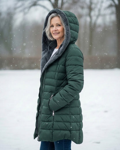 Manteau Maddy Matelassé Doublée En Polaire