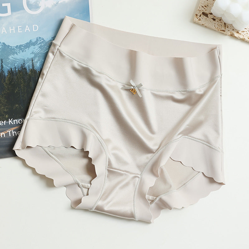 Culotte Confortable En Satin Sans Couture