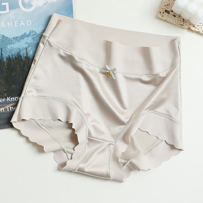 Culotte Confortable En Satin Sans Couture