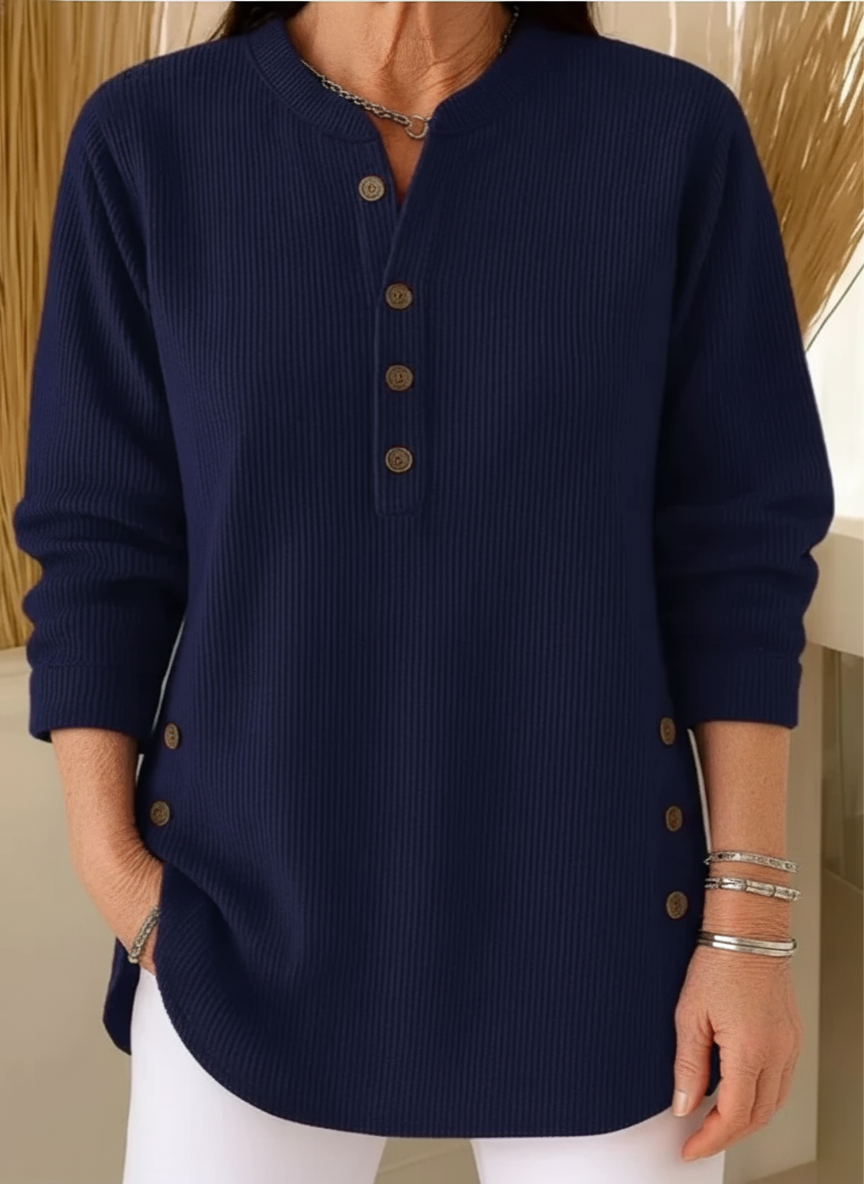 Pull En Tricot À Manches Longues