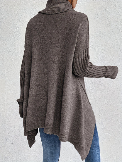 Pull Col Montant Élégant & Décontracté