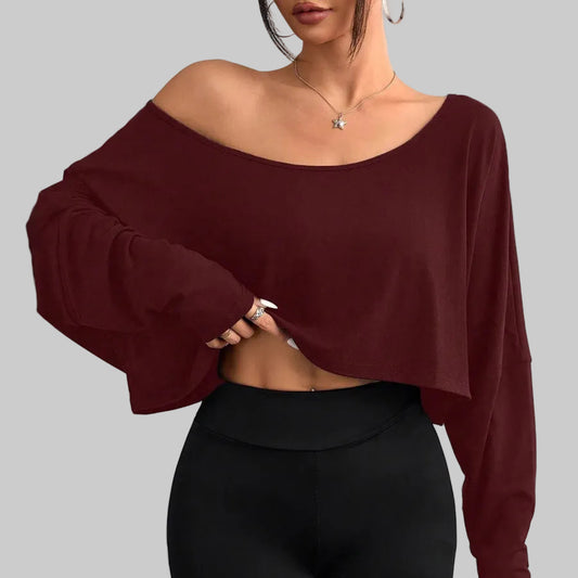 NORELLE – TRENDY SHORT LOOSE TOP