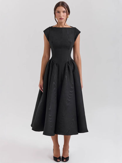 ISABELLE - BACKLESS ROUND DRESS