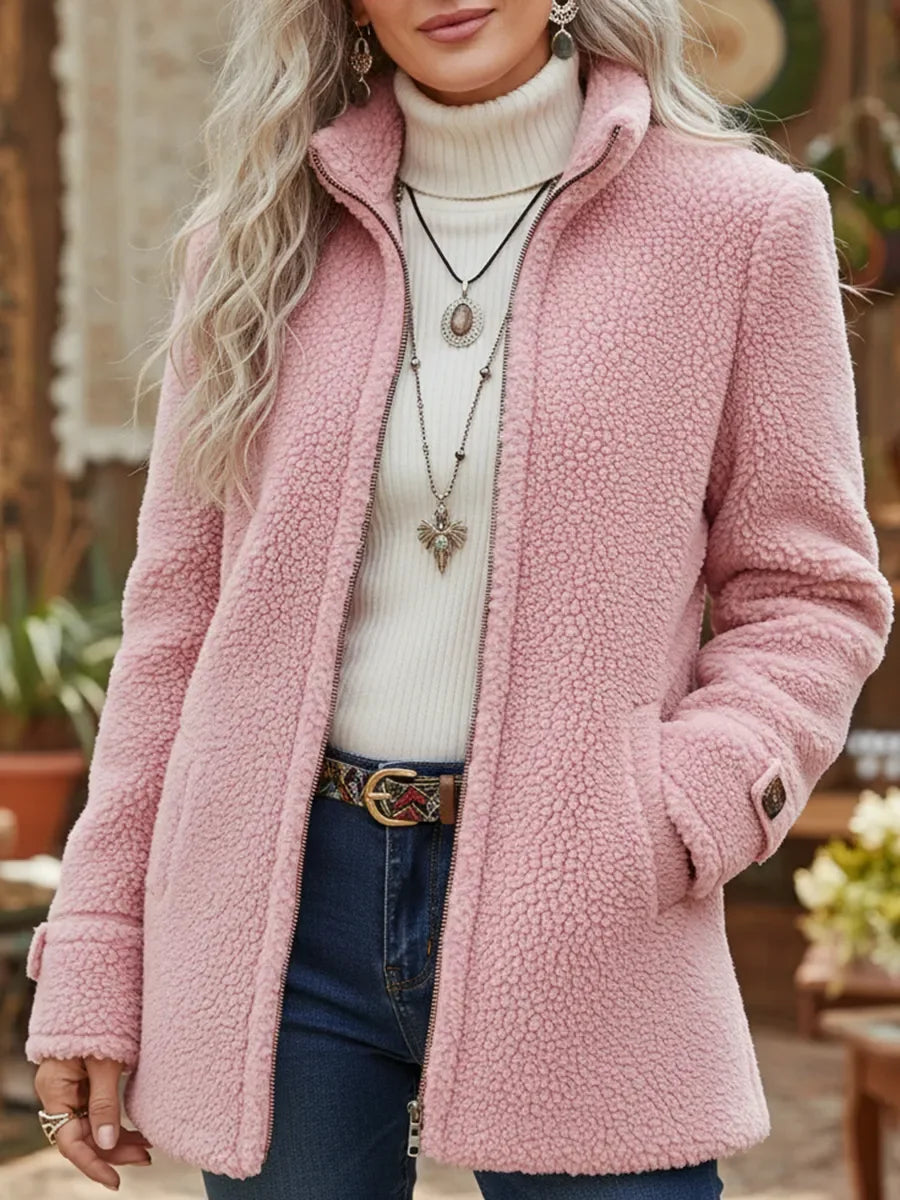 Veste Adina Mi-Longue Avec Fermeture Éclair