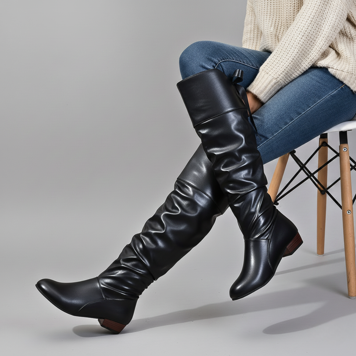 Bottes Fionna En Cuir