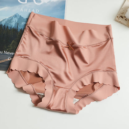 Culotte Confortable En Satin Sans Couture