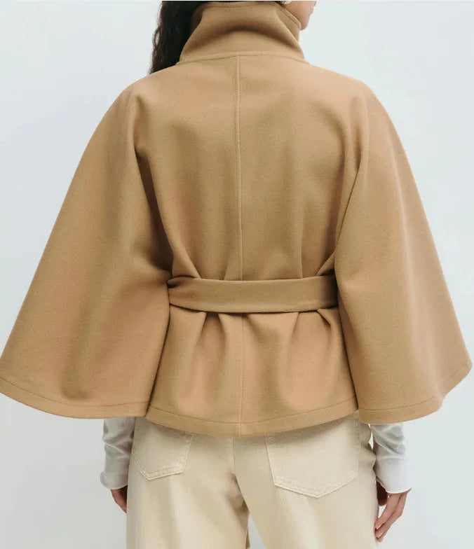 Manteau Amirah À Col Montant