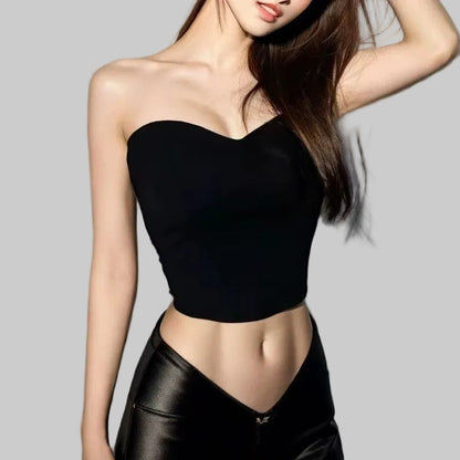 NOIRE – FISHBONE STRUCTURED CAMI TOP