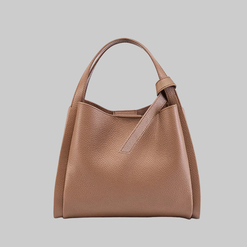 TIA – Genuine Leather Bucket Bag