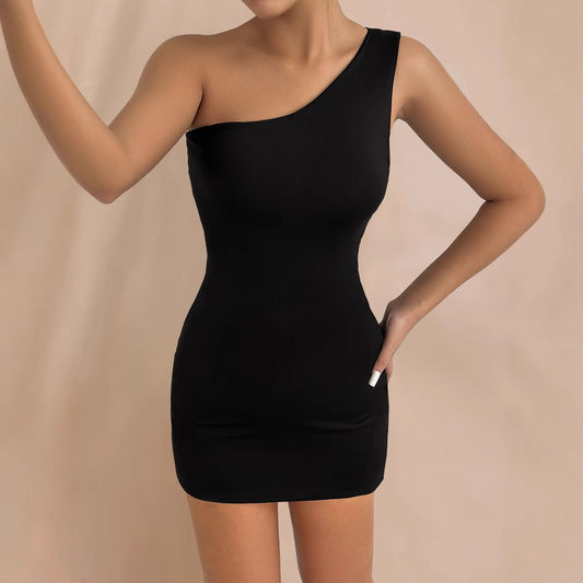 ALIX – ASYMMETRIC BODYCON DRESS
