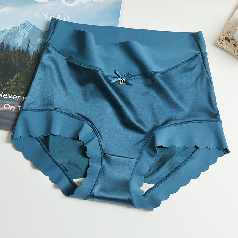 Culotte Confortable En Satin Sans Couture