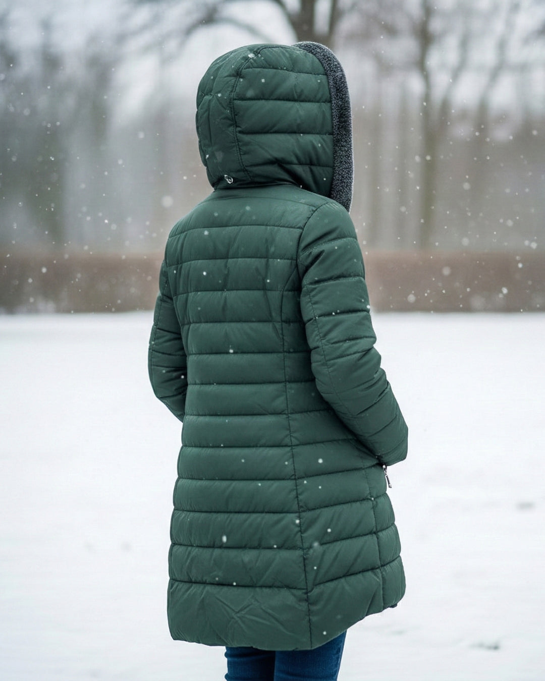 Manteau Maddy Matelassé Doublée En Polaire