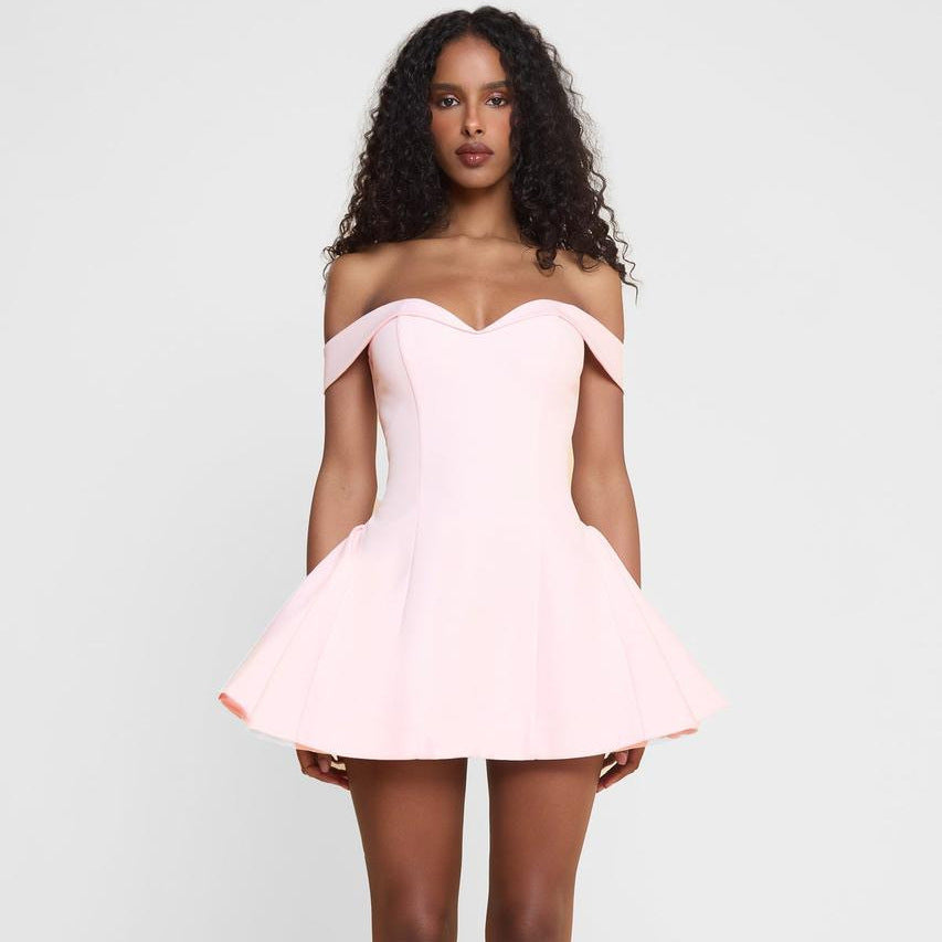 SORÈNE – CONTRAST TUBE DRESS