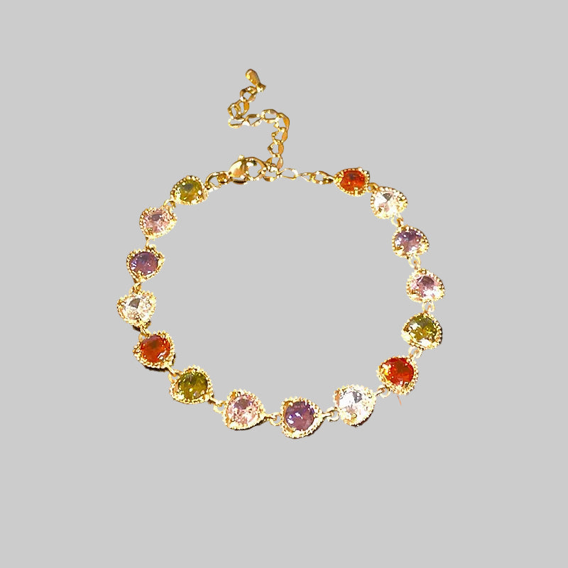 LYRA – Heart Zircon Bracelet
