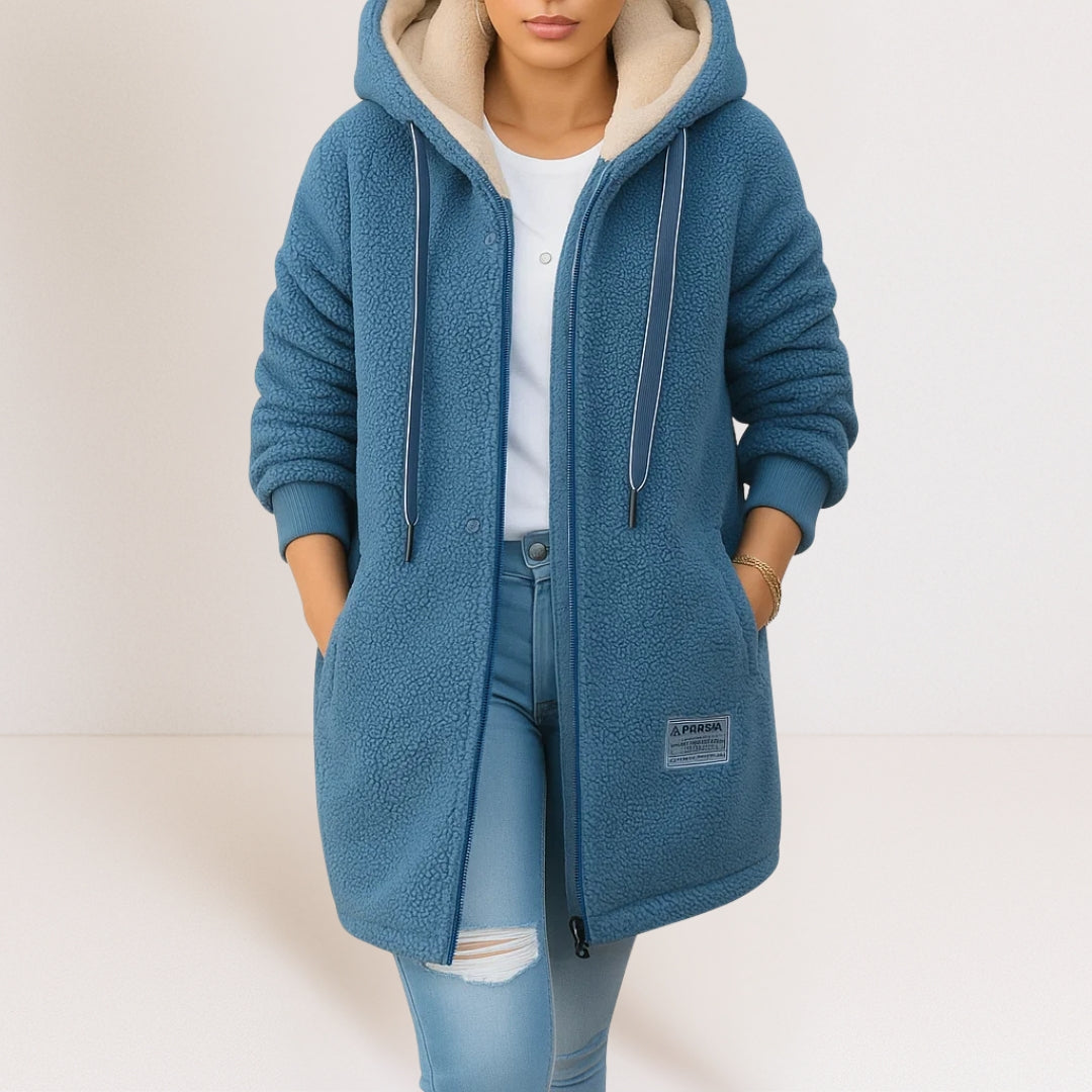 Manteau À Capuche Marissa En Polaire