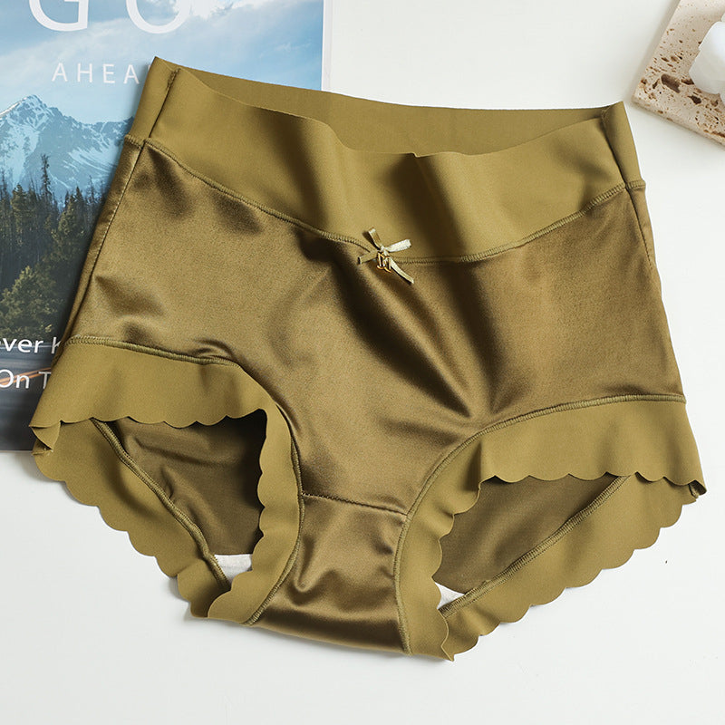 Culotte Confortable En Satin Sans Couture