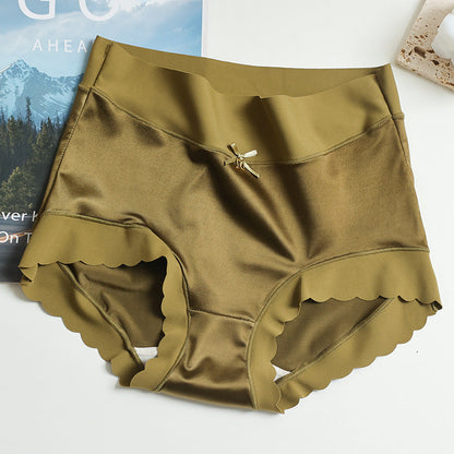 Culotte Confortable En Satin Sans Couture