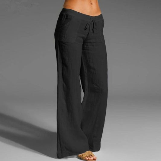 CORALIE – BREATHABLE FLARE TROUSERS