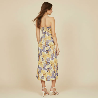 LIVIA – Floral A-Line Sleeveless Dress